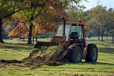 removing sod with skid steer|soil sod removal.